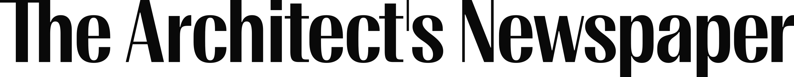 The Architect S Newspaper Logo