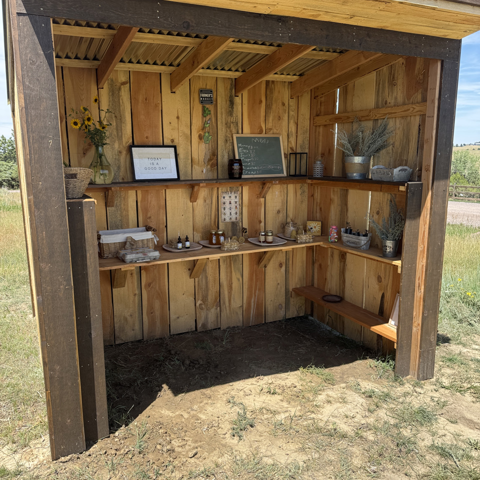 Great little shed, but a muddy mess when it rains